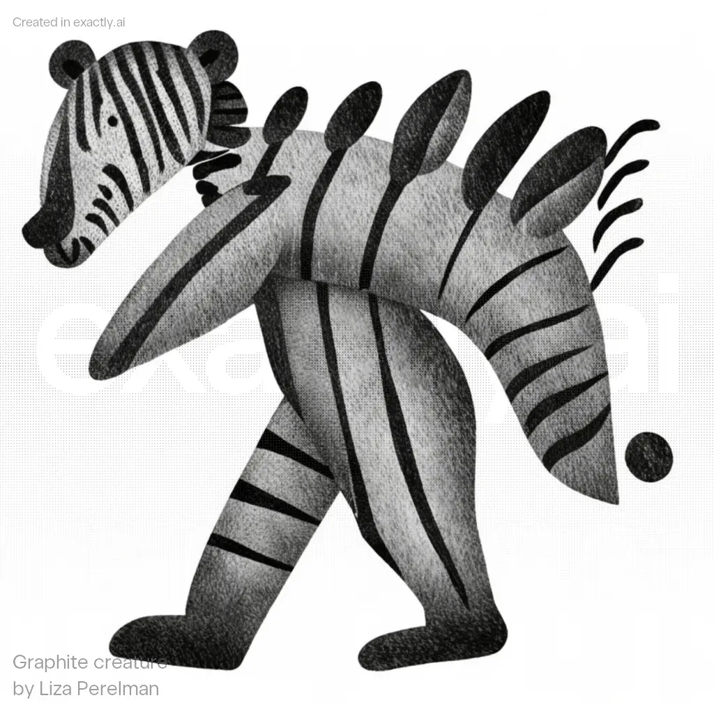 Zebra monkey